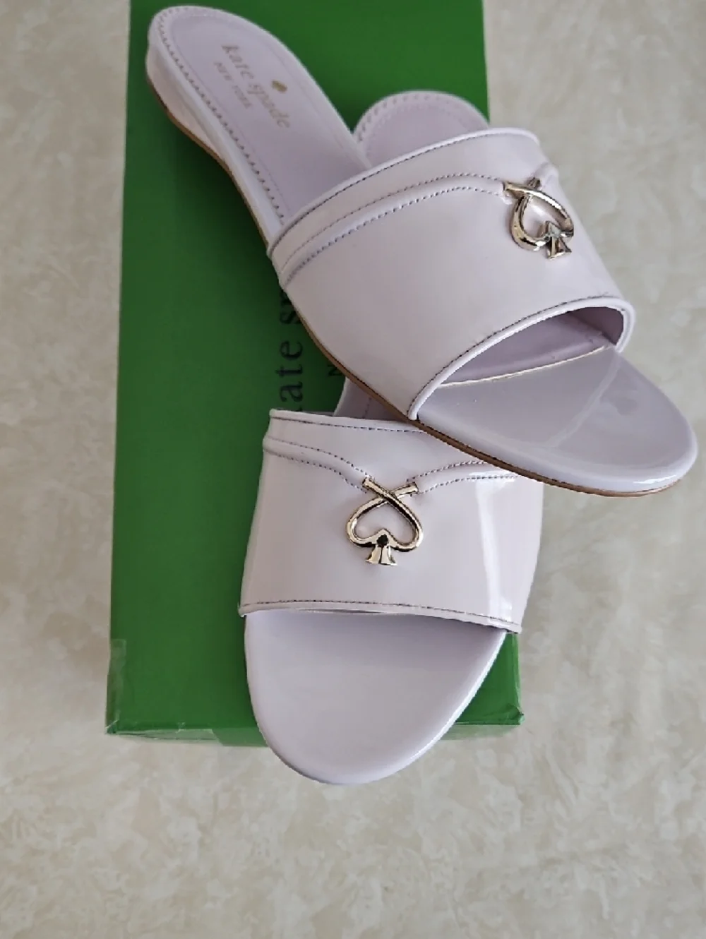 kate spade Kendra Slide Mules Shoes, Size 8.5B NWT.